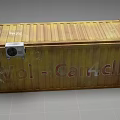 Medical Equipment Storage Container With Vol Cam And Temperature Control Unit 3d model