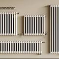 Various Radiator Design Types Displayed With Classic And Modern Styles