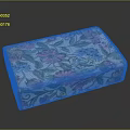 Colorful Floral Pattern Decorative Storage Box With Vibrant Flower Designs For Home Use