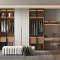 Home cloakroom 3D model 3d model