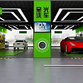 4S Shop Modern Car Wash Service With Computer Cleaning And Car Wiping