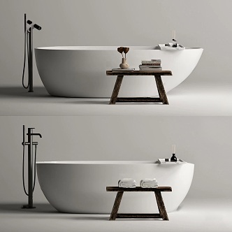 ceramic bathtub 3d model