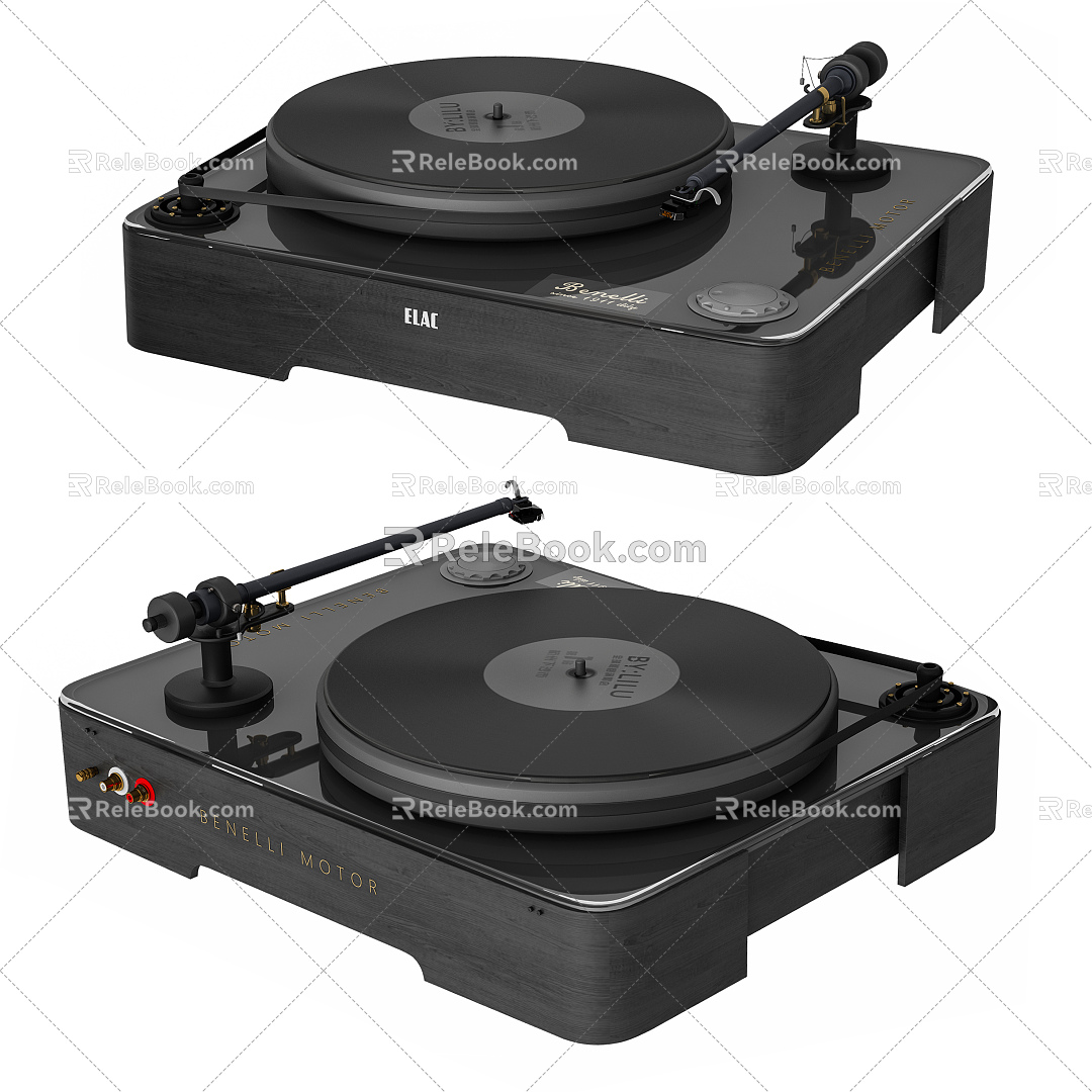 Modern Phonograph Simple Record Phonograph model