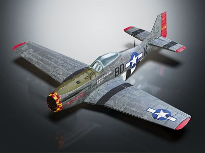 modern fighter aircraft 3d model