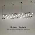 Medieval Droplight With Vintage Armor Design And Hanging Structure 3d model