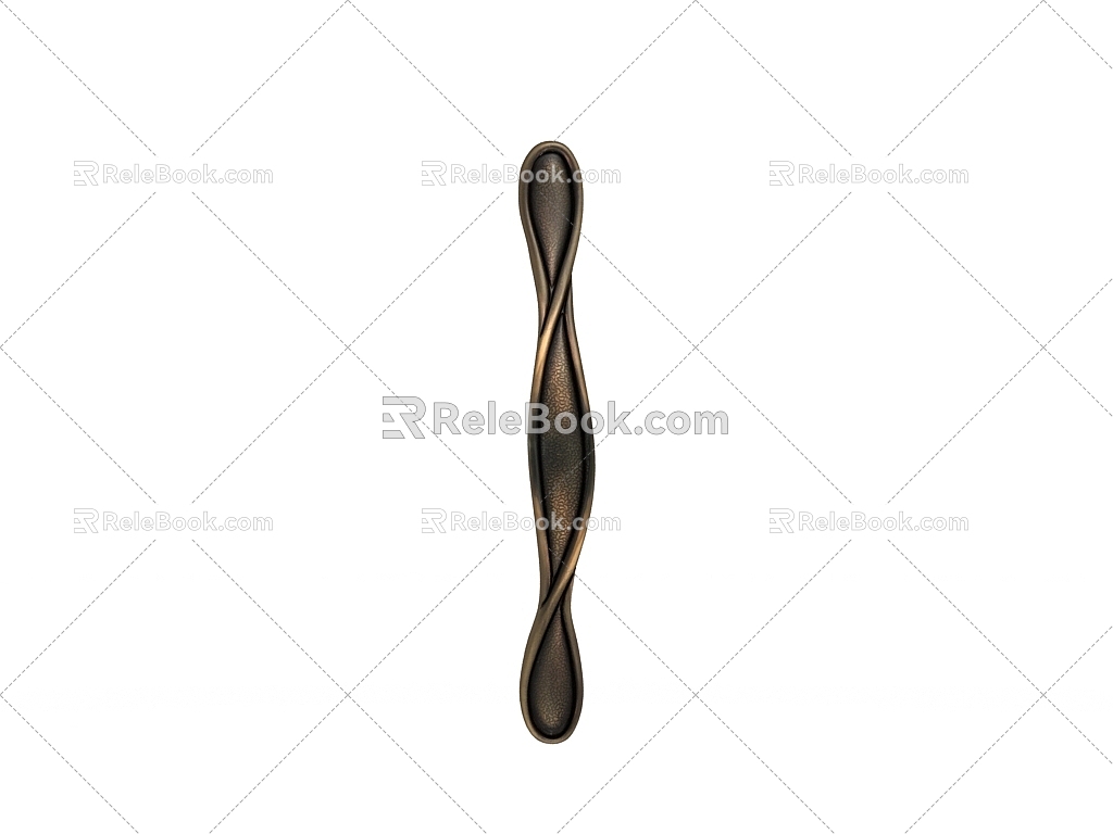 Modern hardware handle 3d model