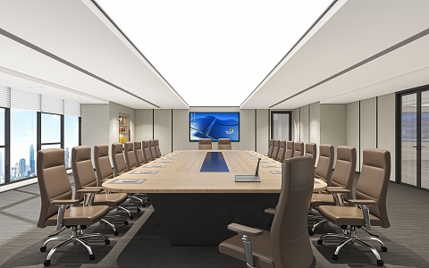 Conference Room 3d model