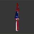 Curtain Realistic Game Item 3d model