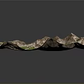 Breathtaking Mountain Landscape With Lush Greenery Blue Lakes And Rolling Terrain