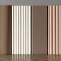 Wall Panels In Different Colors And Textures