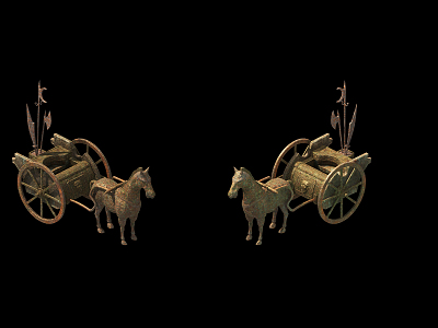 Chinese carriage 3d model