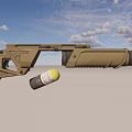 Fortress 17 Grenade Launcher 3d model
