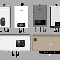 Modern Home Electric Water Heaters Wall Mounted And Vertical Types For Daily Use