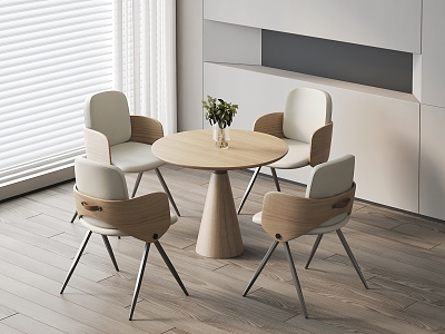 Modern leisure table and chair negotiation table and chair model