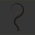snake cobra venomous snake python reptile cold-blooded animal reptile 3d model