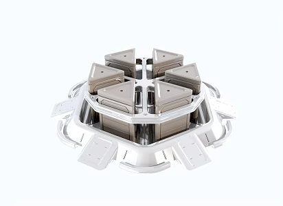 Modern technology equipment props technology equipment 3d model