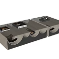 MINOTTI coffee table combination 3d model