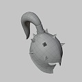 Orc Helmet 3d model