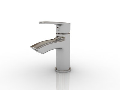 Modern hardware faucet 3d model