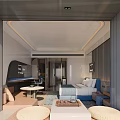 Modern Hotel Guest Room With Large Bed Writing Desk Ergonomic Chair And Natural Light