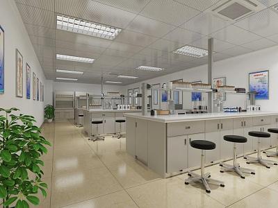 Laboratory 3d model