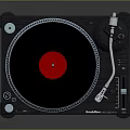 Jukebox Old-fashioned record player film machine Old-fashioned film player record player Old-fashioned record player music equipment 3d model