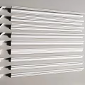 Gypsum line Gypsum line Yin corner line Yang corner line Skirting line ceiling corner line 3d model