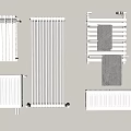 Various Types Of Modern Radiators With Vertical Horizontal And Towel Rail Designs For Home Heating