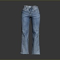 Jeans Casual Pants Denim Casual Pants Men's Pants Women's Pants Men's Pants Women's Pants 3d model