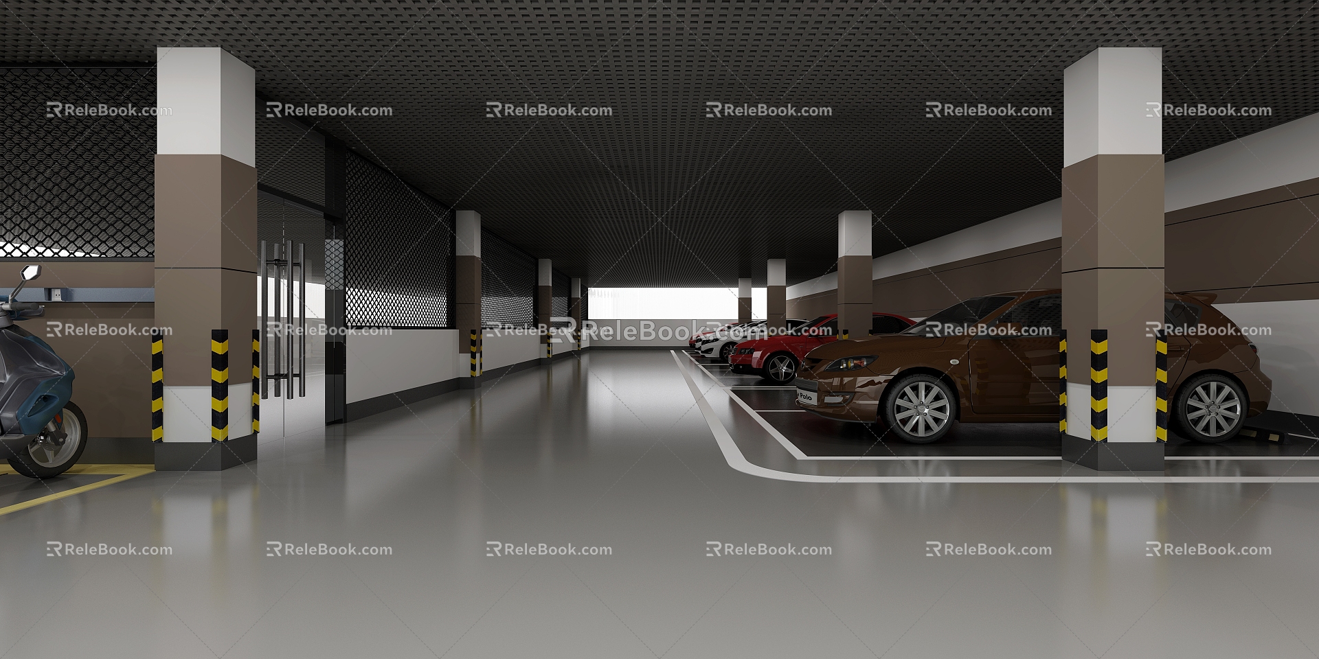 Parking 3d model