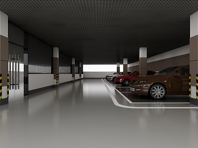 Parking 3d model