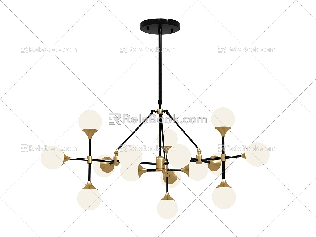 Light Luxury Chandelier model