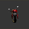 Motorcycle Two-wheeled Motorcycle Cross-country Motorcycle Road Race Motorcycle Motor Vehicle Transport 3d model