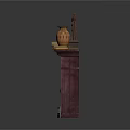 Traditional Fireplace Mantel Design With Carved Details Spire Ornaments And Ceramic Vase