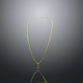 Simple and Elegant Gold Necklace With Minimalist Pendant For Daily Life
