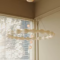 Modern chandelier 3d model