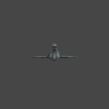Realistic Plesiosaur Game Movie Character With Extended Neck Open Jaws And Fins
