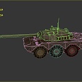 Light Tank Light Armored Tank Modern Tank World War II Tank World War I Tank Heavy Tank 3d model