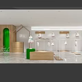 Fashion Clothing Store Interior With Window Displays And Hanging Apparel Racks