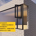 Parametric Multi-function Floor-to-ceiling Window Side Window Combination 3d model