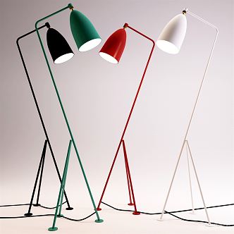 Modern floor lamp 3d model