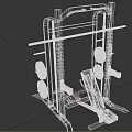 Home Gym Power Rack with Barbell Weight Plates and Adjustable Bench for Strength Training