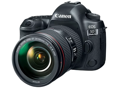 Canon EOS 5D Mark IV Digital Camera With Lens And High Resolution Features 3d model