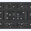 Public Facility Building Control Panel With Waterfront Lighting And Building Image Panel
