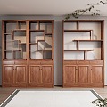 New Chinese-style Antique Cabinet 3d model