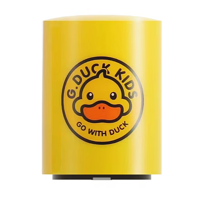 G DUCK KIDS Yellow Product With Duck Logo 3d model