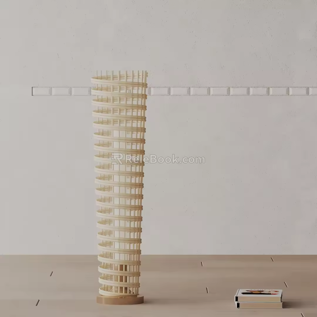 Modern floor lamp 3d model