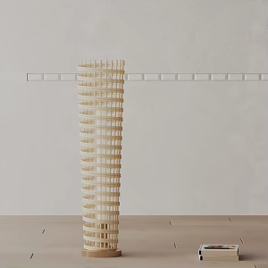 Modern floor lamp 3d model