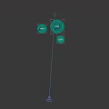 Modern Minimalist Gourd Shaped Pendant Lights in Pink Green and Light Green for Soft Interior Design