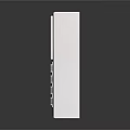 White Security Alarm Control Panel With Numeric Keypad Ready to Arm Status